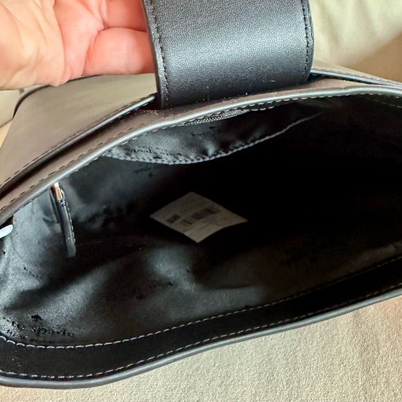 Kate Spade Reegan Bucket Bag Smooth Leather Black - Picture 4 of 5